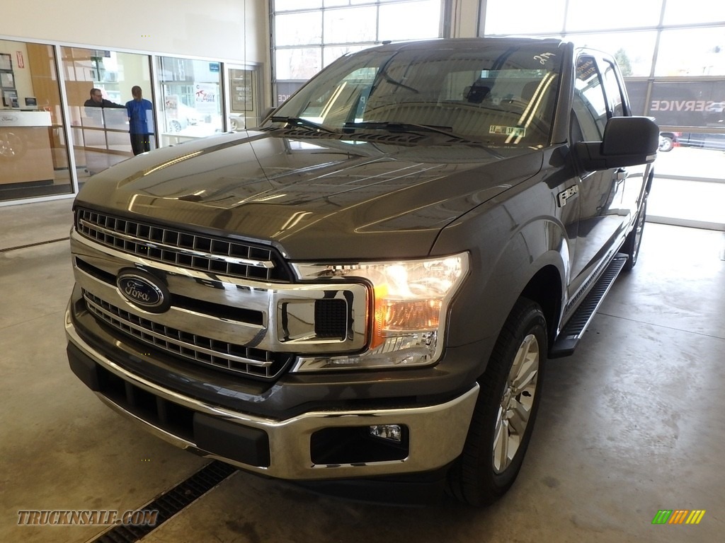 2018 F150 XLT SuperCab - Magnetic / Earth Gray photo #4