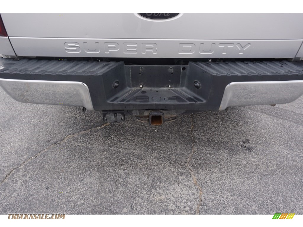 2012 F250 Super Duty XLT Crew Cab 4x4 - Ingot Silver Metallic / Steel photo #9