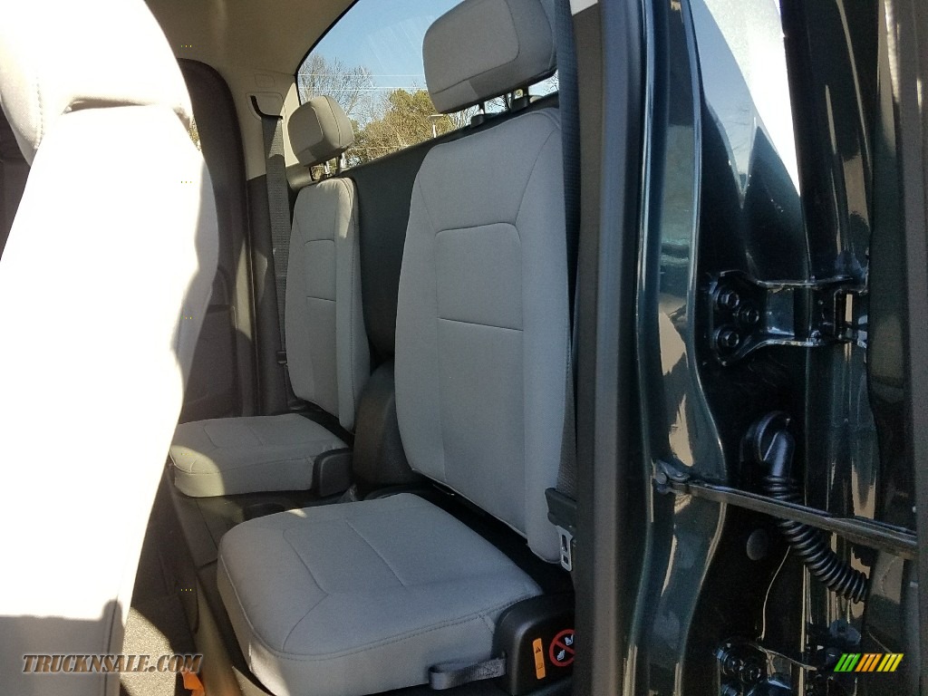 2018 Colorado WT Extended Cab - Graphite Metallic / Jet Black/Dark Ash photo #8