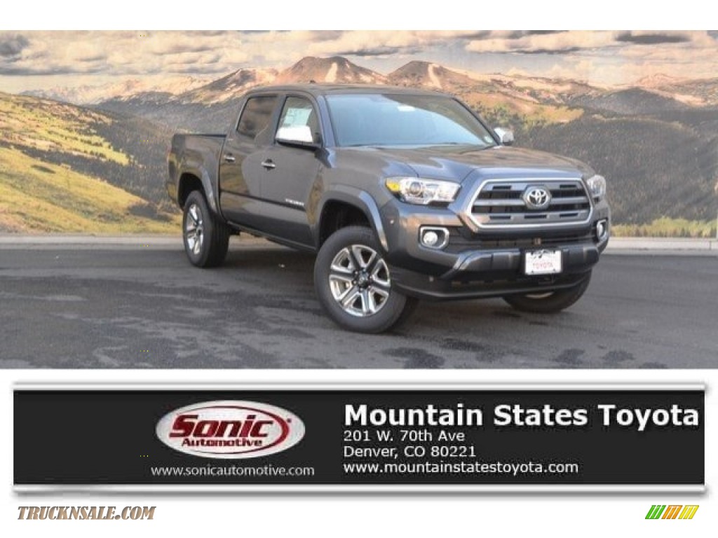 Magnetic Gray Metallic / Limited Hickory Toyota Tacoma Limited Double Cab 4x4