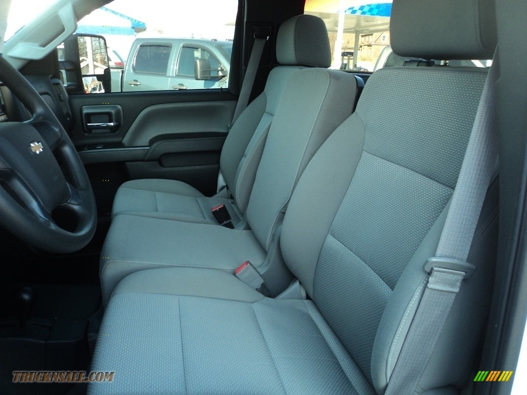 2015 Silverado 2500HD WT Regular Cab 4x4 - Summit White / Jet Black/Dark Ash photo #8