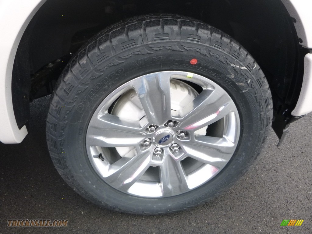 2018 F150 Platinum SuperCrew 4x4 - White Platinum / Black photo #7 2018 F150 Platinum SuperCrew 4x4 - White Platinum / Black photo #7