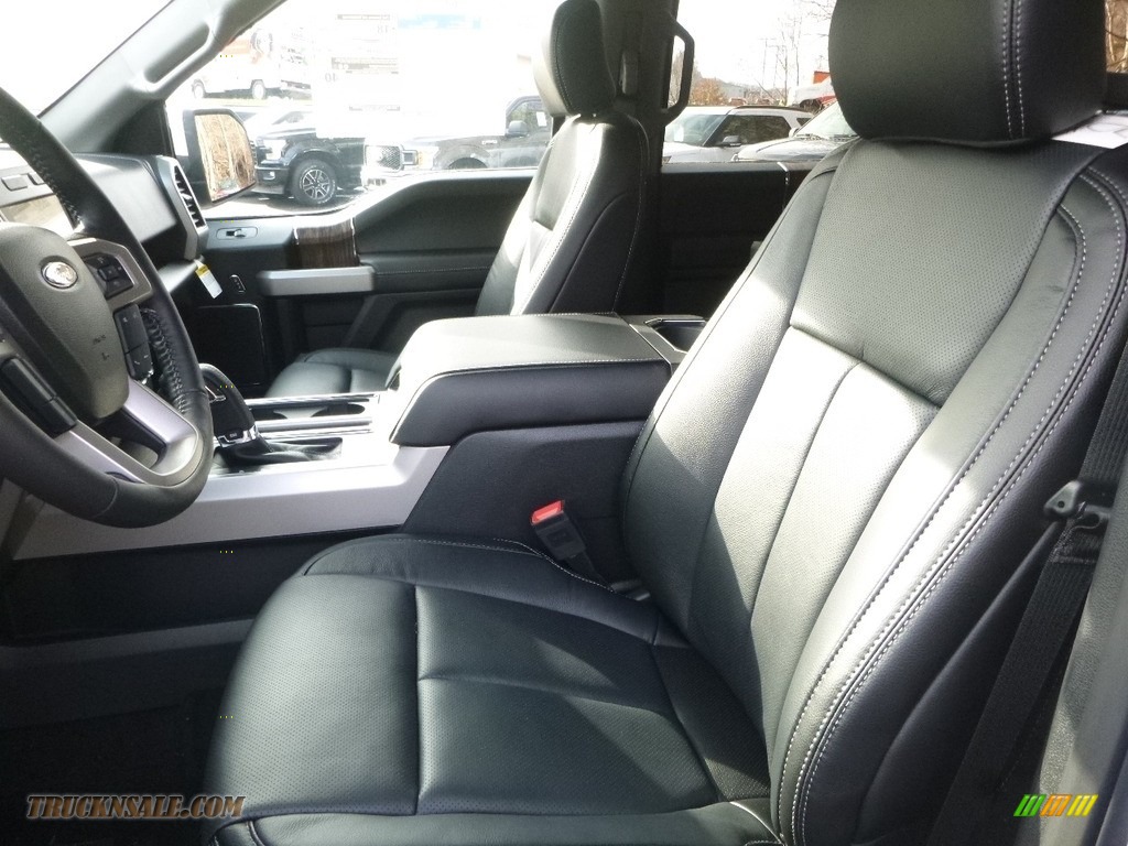 2018 F150 Lariat SuperCrew 4x4 - Oxford White / Black photo #11 2018 F150 Lariat SuperCrew 4x4 - Oxford White / Black photo #11