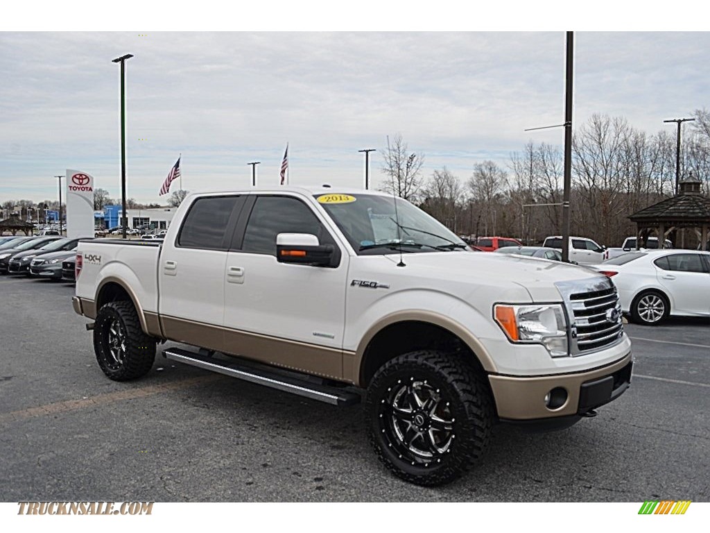 Oxford White / Adobe Ford F150 Limited SuperCrew 4x4