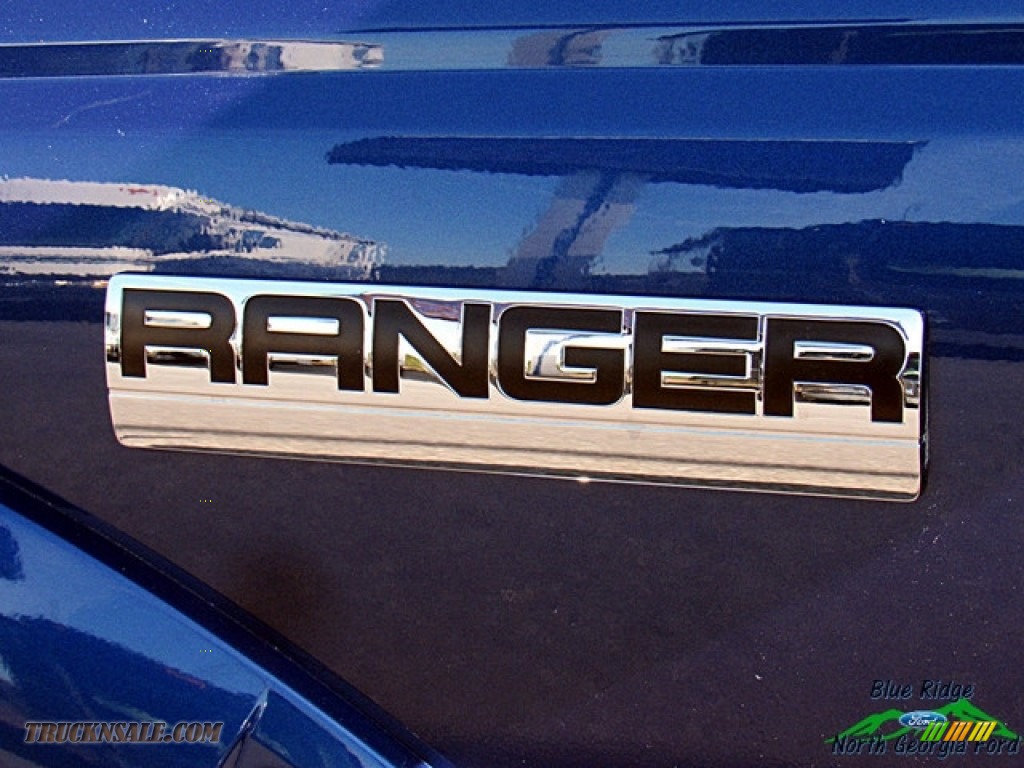 2011 Ranger XLT SuperCab - Vista Blue Metallic / Medium Dark Flint photo #27