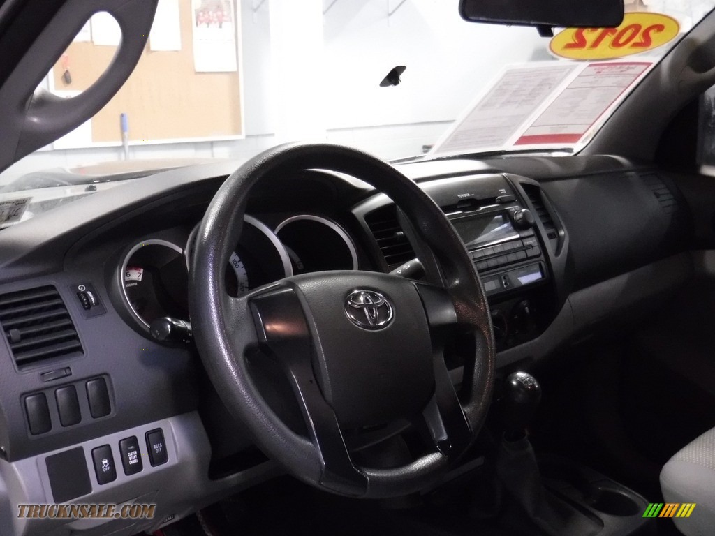2012 Tacoma Regular Cab 4x4 - Black / Graphite photo #15 2012 Tacoma Regular Cab 4x4 - Black / Graphite photo #15