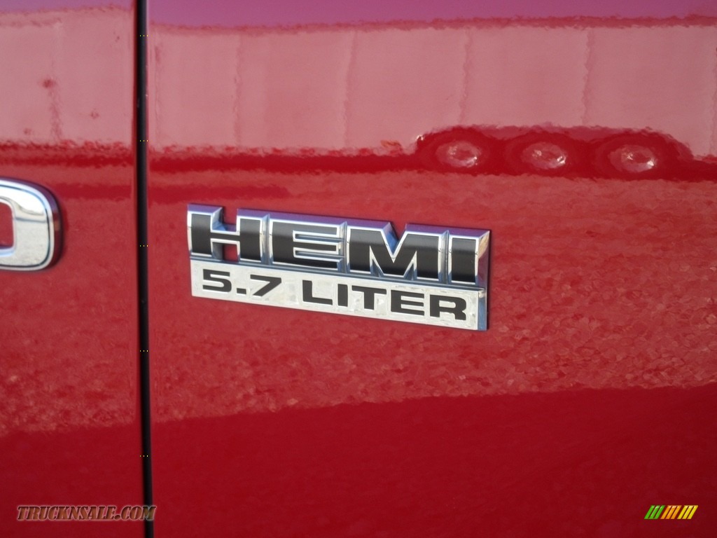 2012 Ram 1500 ST Regular Cab 4x4 - Flame Red / Dark Slate Gray/Medium Graystone photo #14