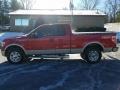 Ford F150 Lariat SuperCab 4x4 Red Candy Metallic photo #1