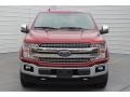 Ford F150 Lariat SuperCrew 4x4 Ruby Red photo #2