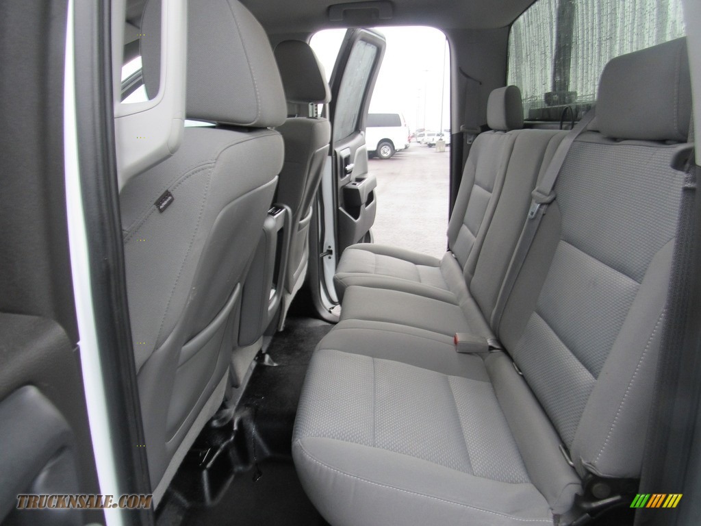 2015 Silverado 2500HD WT Double Cab 4x4 - Summit White / Jet Black/Dark Ash photo #42