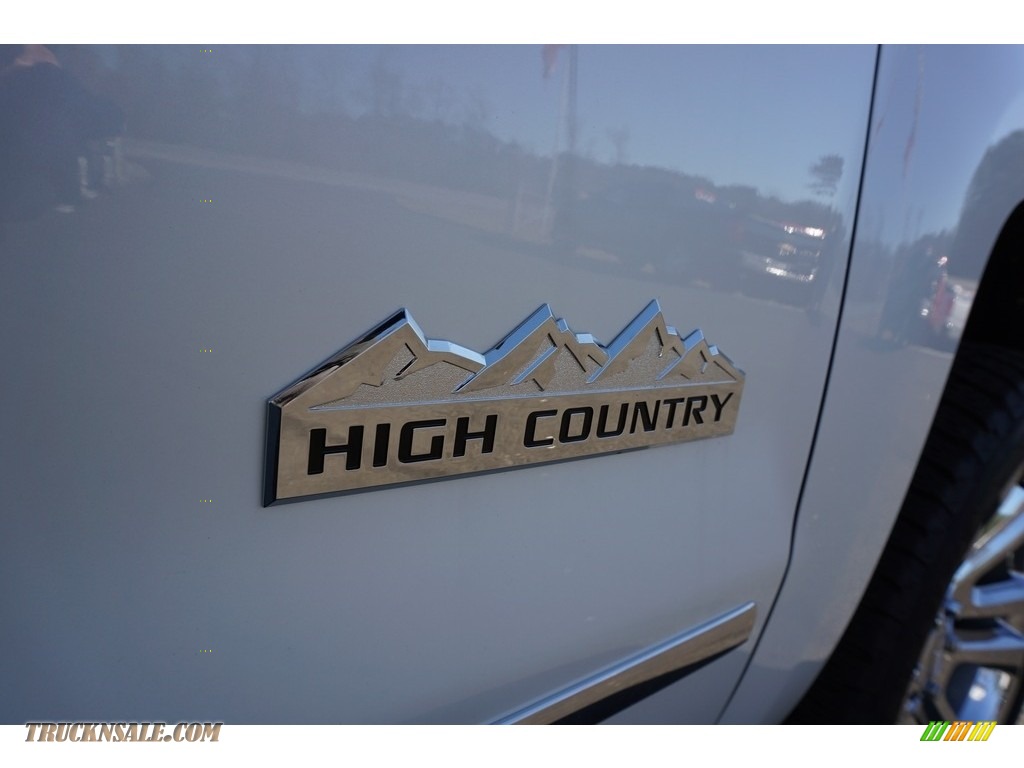 2018 Silverado 1500 High Country Crew Cab 4x4 - Iridescent Pearl Tricoat / High Country Saddle photo #13