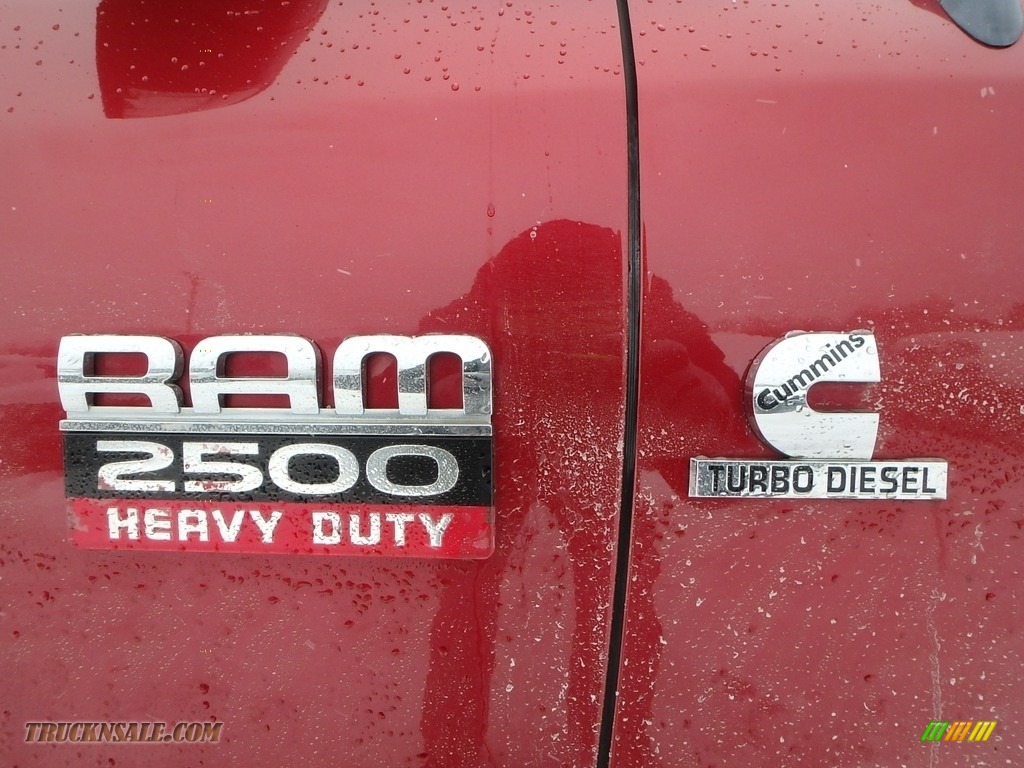 2012 Ram 2500 HD SLT Crew Cab 4x4 - Deep Cherry Red Crystal Pearl / Dark Slate/Medium Graystone photo #14
