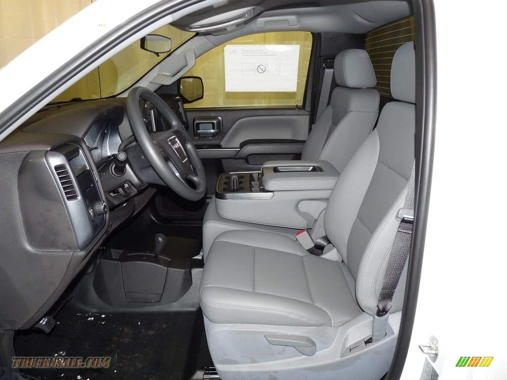 2018 Sierra 1500 Regular Cab 4WD - Summit White / Dark Ash/Jet Black photo #6