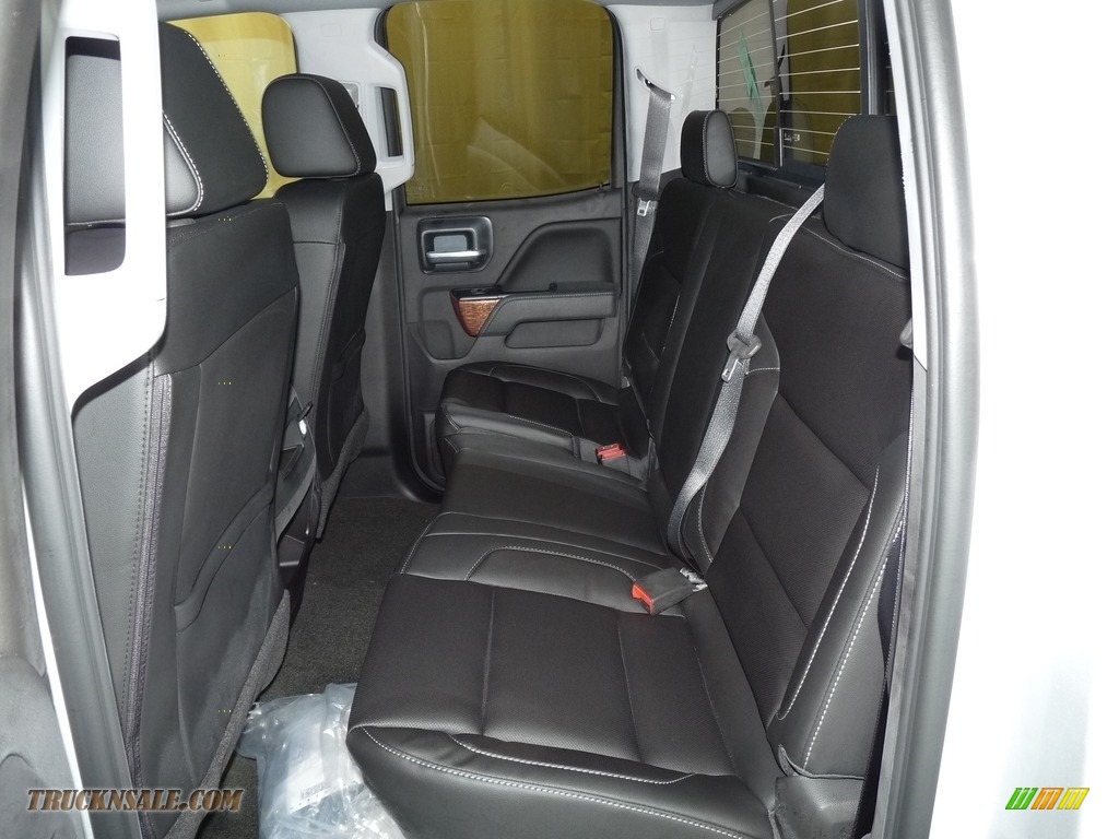 2018 Sierra 1500 SLT Double Cab 4WD - Quicksilver Metallic / Jet Black photo #7