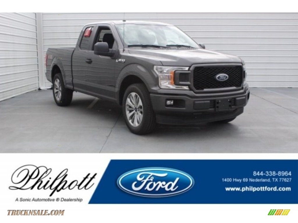 2018 F150 STX SuperCab - Magnetic / Earth Gray photo #1
