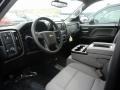 Chevrolet Silverado 1500 WT Double Cab 4x4 Black photo #6