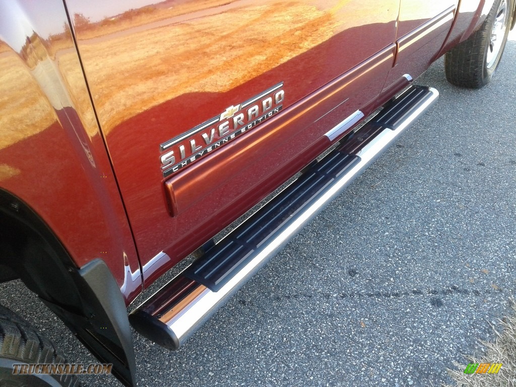 2013 Silverado 1500 LS Extended Cab - Victory Red / Dark Titanium photo #23