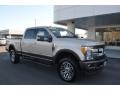 Ford F250 Super Duty King Ranch Crew Cab 4x4 White Gold photo #1