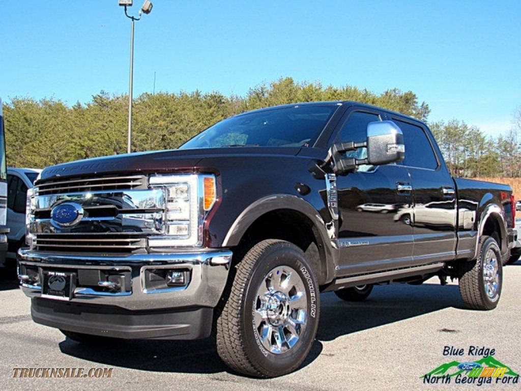 Magma Red / King Ranch Kingsville Java Ford F250 Super Duty King Ranch Crew Cab 4x4