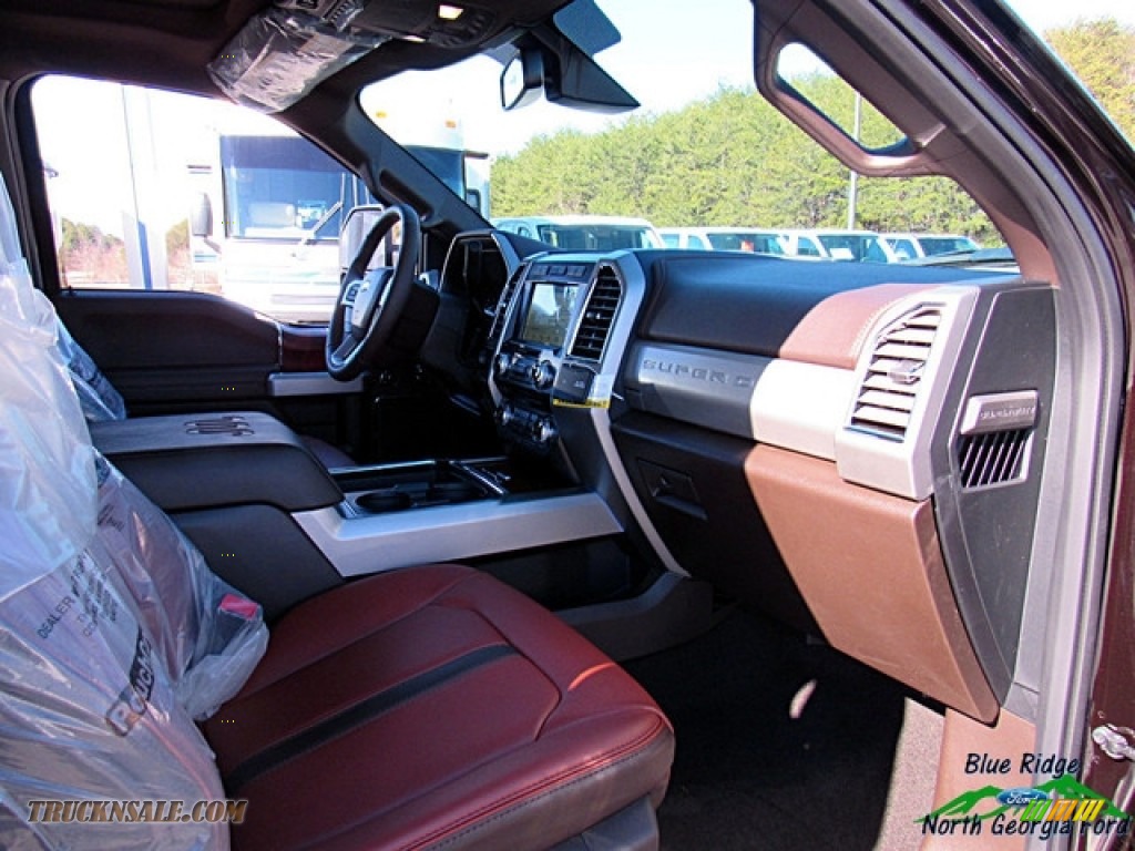2018 F250 Super Duty King Ranch Crew Cab 4x4 - Magma Red / King Ranch Kingsville Java photo #35