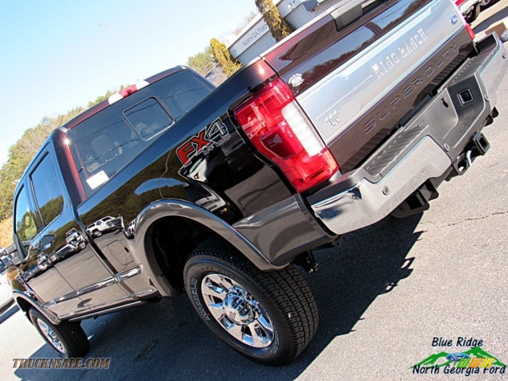 2018 F250 Super Duty King Ranch Crew Cab 4x4 - Magma Red / King Ranch Kingsville Java photo #39