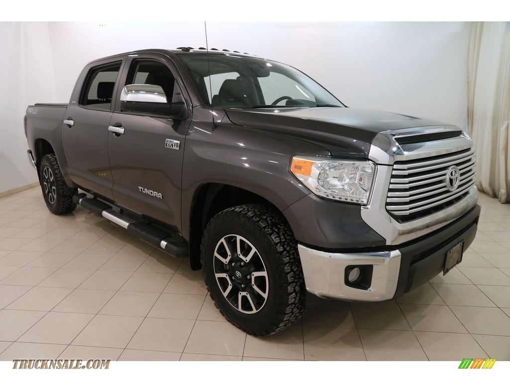 2015 Tundra Limited CrewMax 4x4 - Magnetic Gray Metallic / Black photo #1