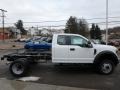 Ford F550 Super Duty XL SuperCab 4x4 Chassis Oxford White photo #4