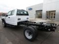 Ford F550 Super Duty XL SuperCab 4x4 Chassis Oxford White photo #9