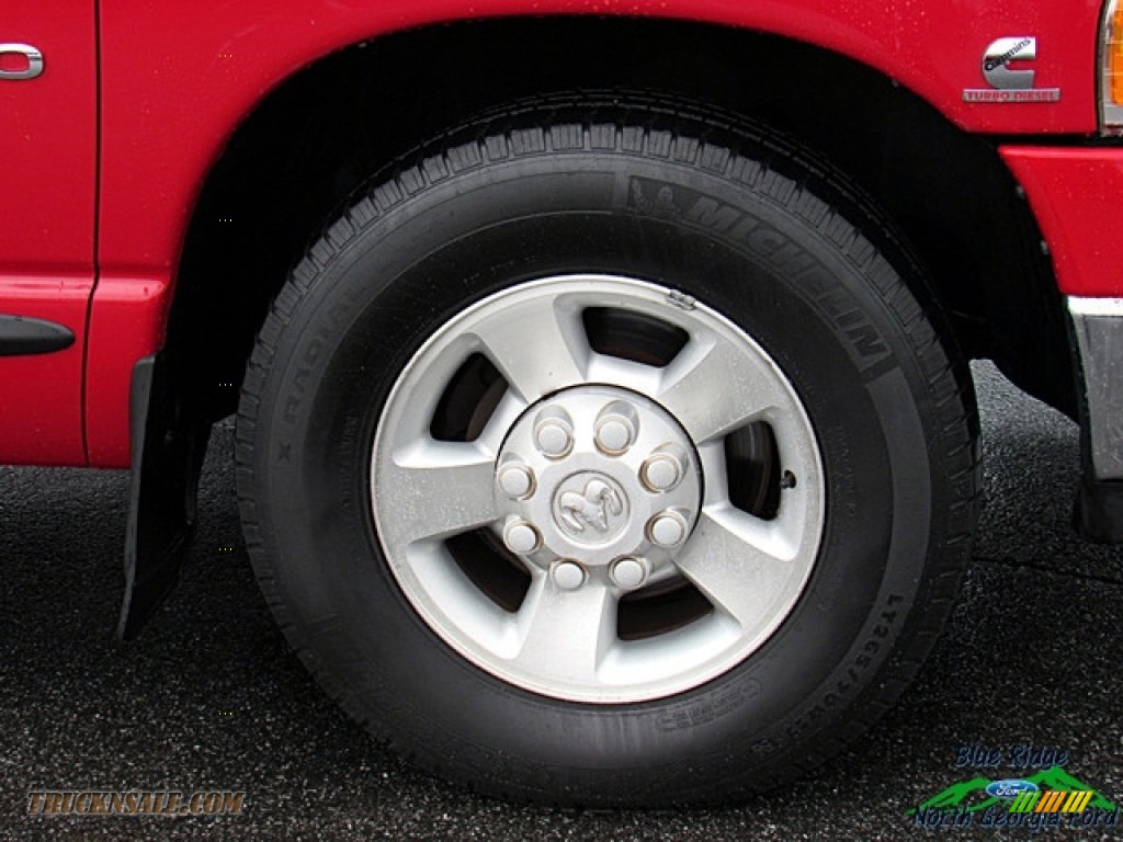 2005 Ram 2500 SLT Quad Cab - Deep Molten Red Pearl / Dark Slate Gray photo #8