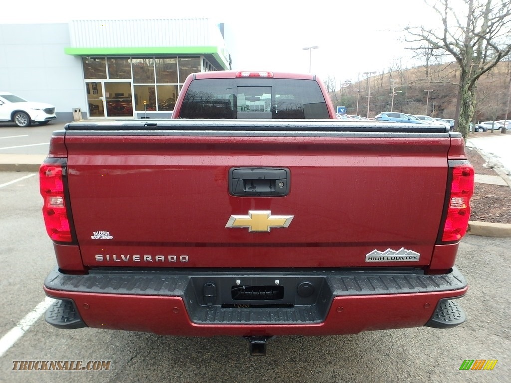 2014 Silverado 1500 High Country Crew Cab 4x4 - Victory Red / High Country Saddle photo #3