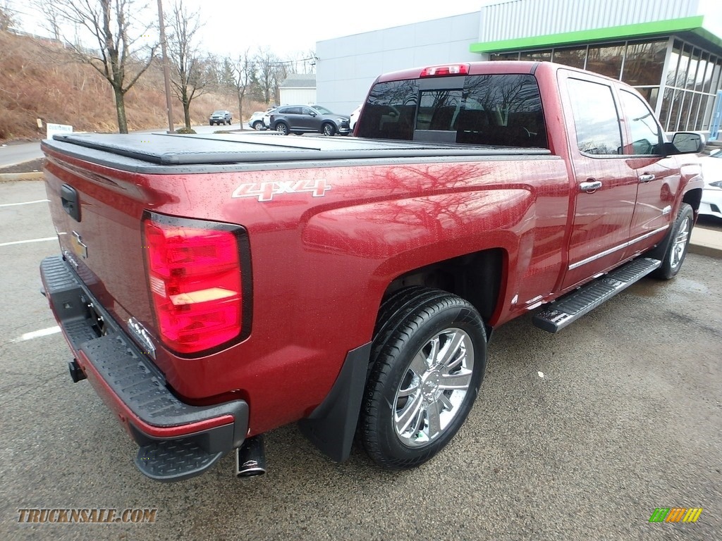 2014 Silverado 1500 High Country Crew Cab 4x4 - Victory Red / High Country Saddle photo #4