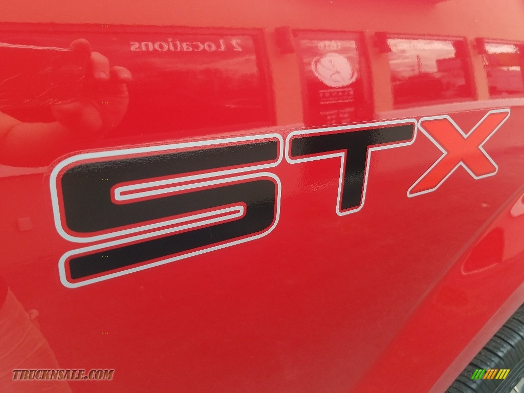 2010 F150 STX Regular Cab - Vermillion Red / Medium Stone photo #27