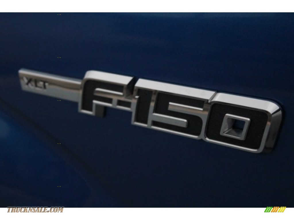 2012 F150 XLT SuperCrew - Blue Flame Metallic / Steel Gray photo #7