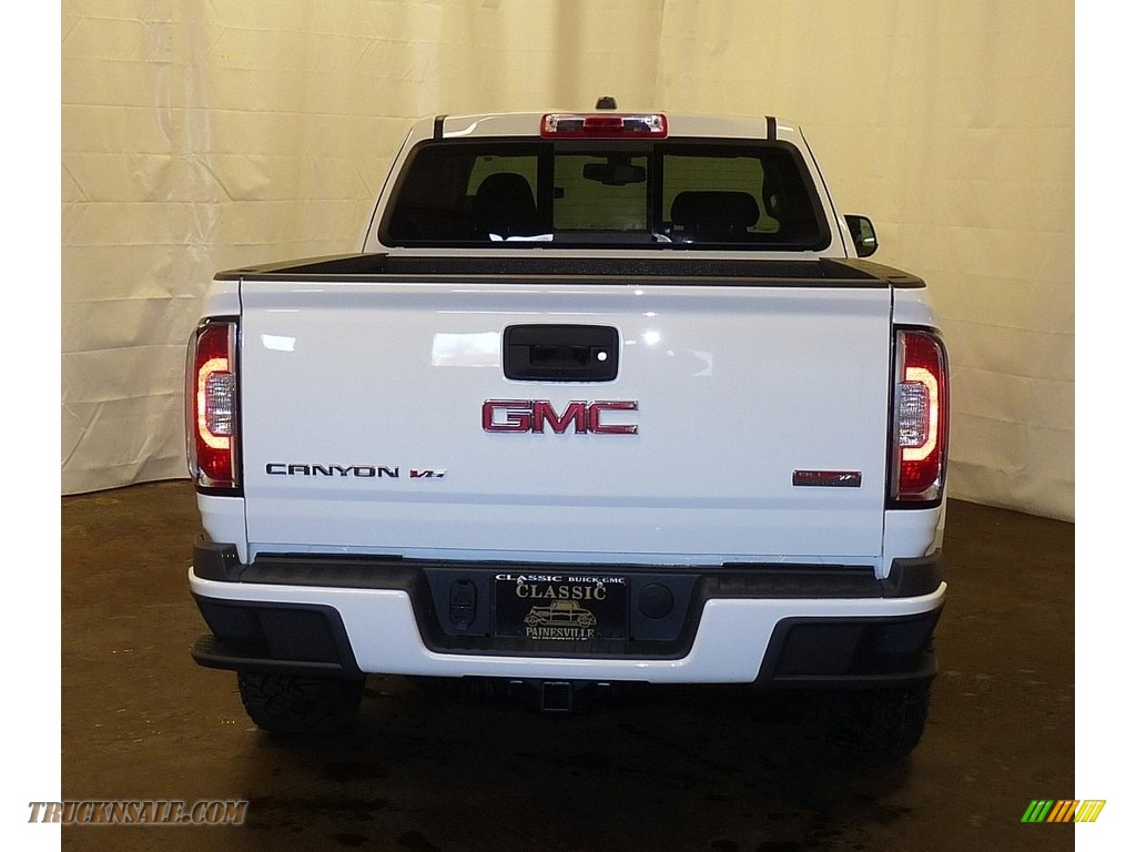 2018 Canyon All Terrain Extended Cab 4x4 - Summit White / Jet Black photo #3