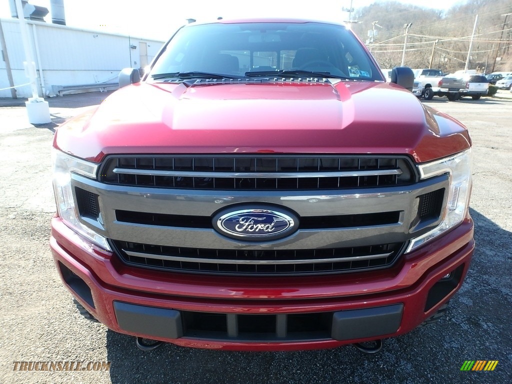 2018 F150 XLT SuperCrew 4x4 - Ruby Red / Earth Gray photo #8