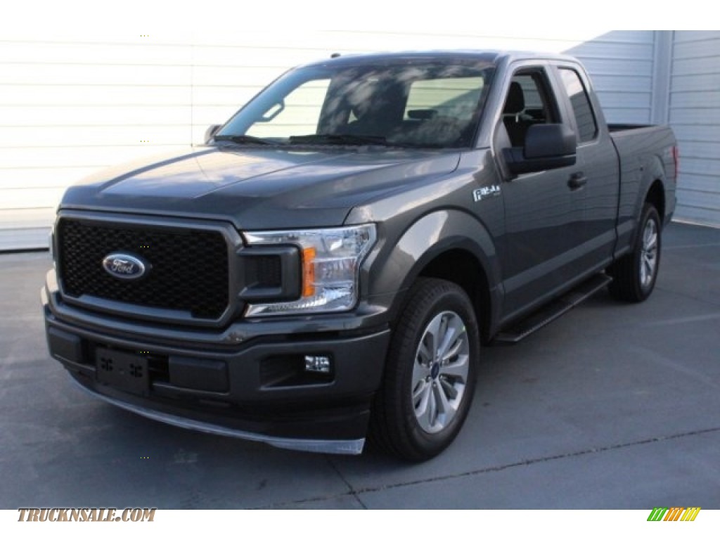 2018 F150 XL SuperCab - Magnetic / Earth Gray photo #3