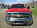 Chevrolet Silverado 3500HD Work Truck Crew Cab 4x4 Chassis Red Hot photo #8