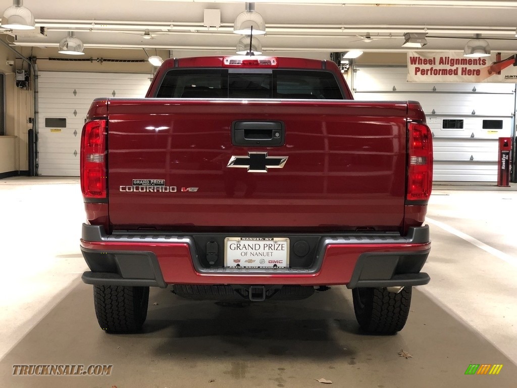 2018 Colorado Z71 Extended Cab 4x4 - Cajun Red Tintcoat / Jet Black photo #7