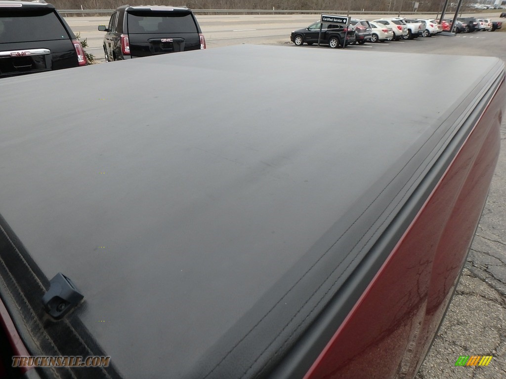 2015 Sierra 1500 SLE Double Cab 4x4 - Sonoma Red Metallic / Jet Black photo #14