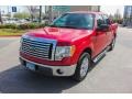 Ford F150 XLT SuperCrew Red Candy Metallic photo #3