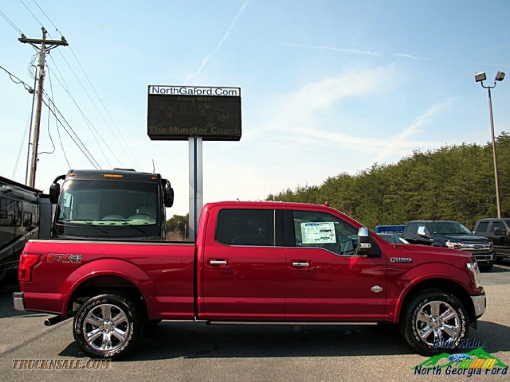 2018 F150 King Ranch SuperCrew 4x4 - Ruby Red / King Ranch Kingsville photo #6