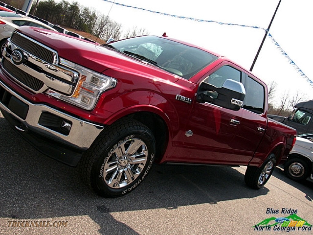 2018 F150 King Ranch SuperCrew 4x4 - Ruby Red / King Ranch Kingsville photo #33