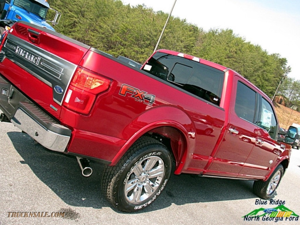 2018 F150 King Ranch SuperCrew 4x4 - Ruby Red / King Ranch Kingsville photo #35