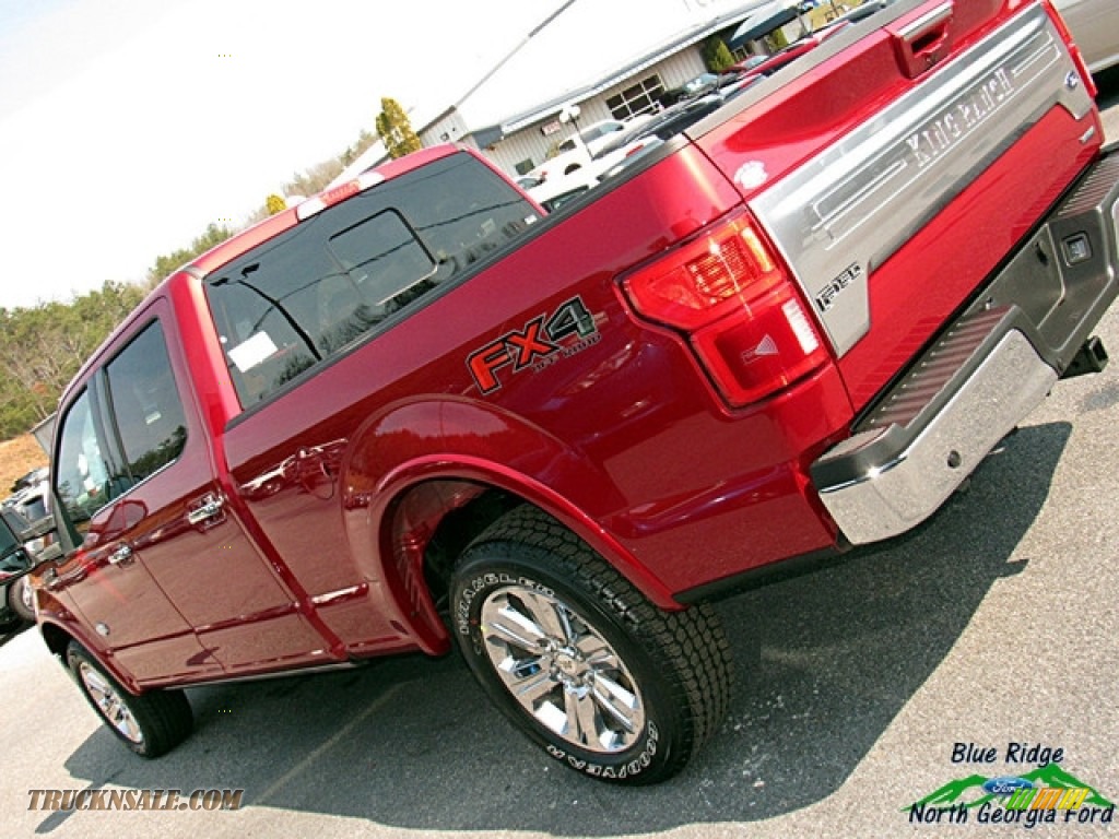 2018 F150 King Ranch SuperCrew 4x4 - Ruby Red / King Ranch Kingsville photo #36