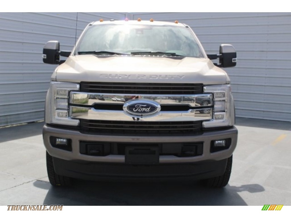 2018 F250 Super Duty King Ranch Crew Cab 4x4 - White Gold / King Ranch Kingsville Java photo #2