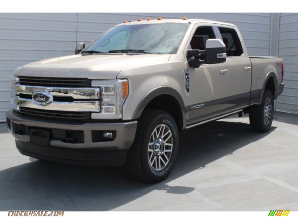 2018 F250 Super Duty King Ranch Crew Cab 4x4 - White Gold / King Ranch Kingsville Java photo #3