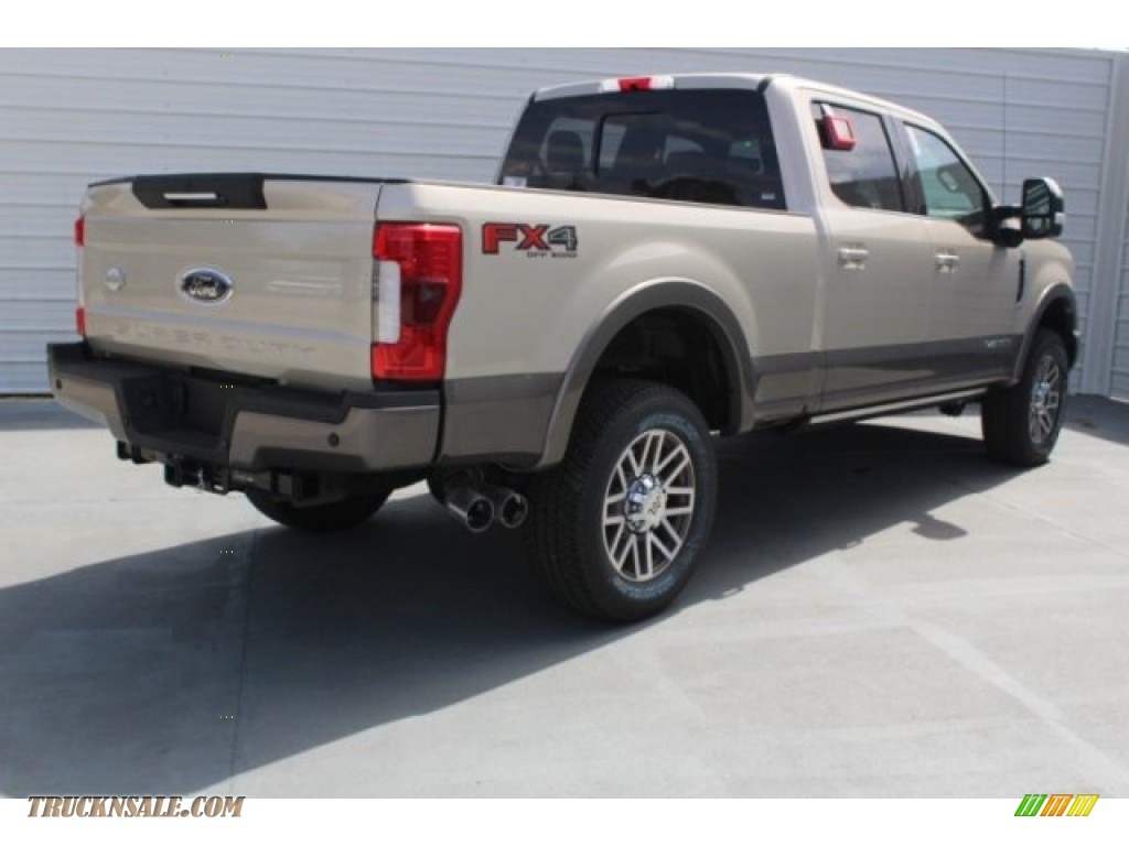 2018 F250 Super Duty King Ranch Crew Cab 4x4 - White Gold / King Ranch Kingsville Java photo #8