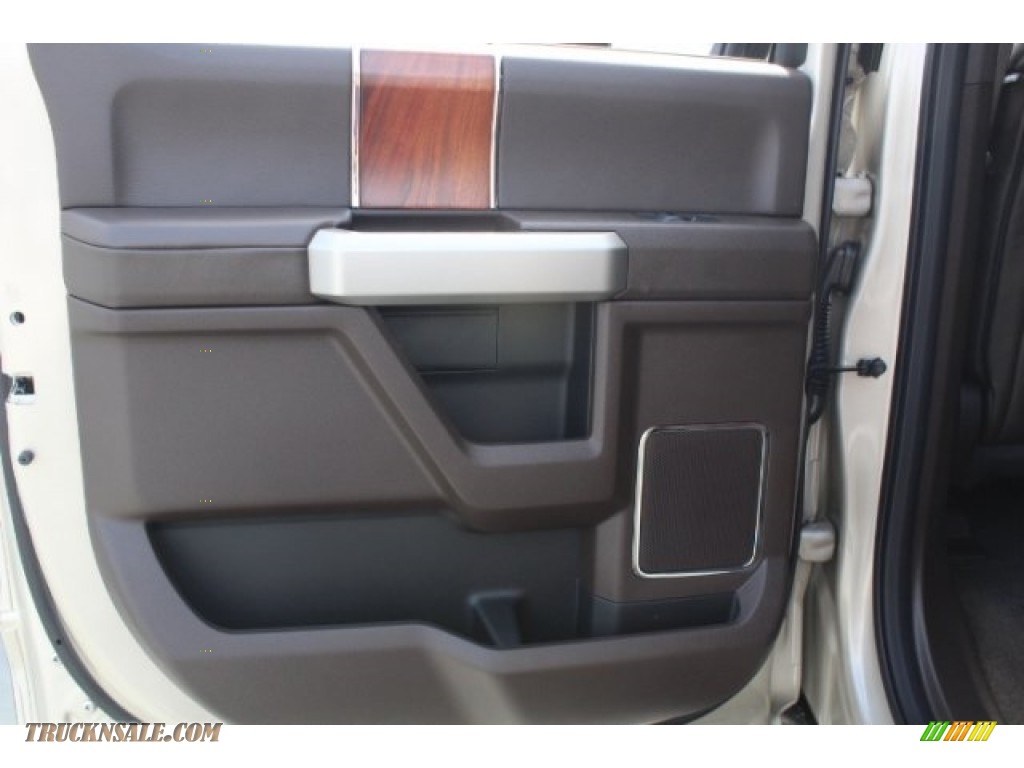2018 F250 Super Duty King Ranch Crew Cab 4x4 - White Gold / King Ranch Kingsville Java photo #22