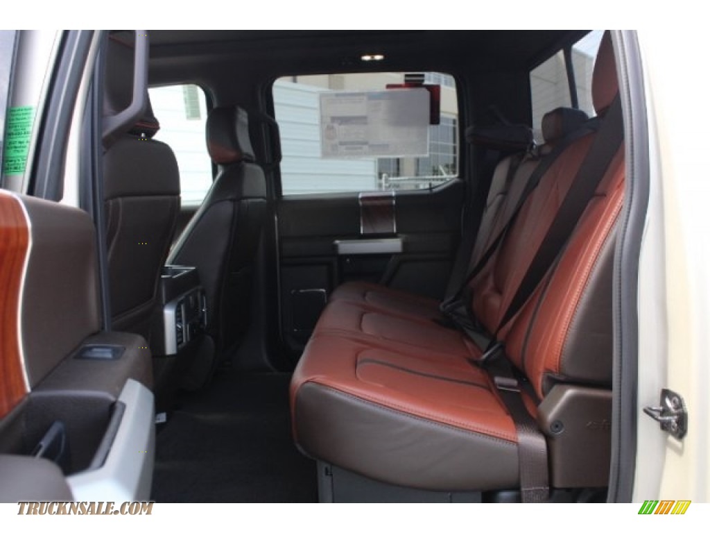 2018 F250 Super Duty King Ranch Crew Cab 4x4 - White Gold / King Ranch Kingsville Java photo #23