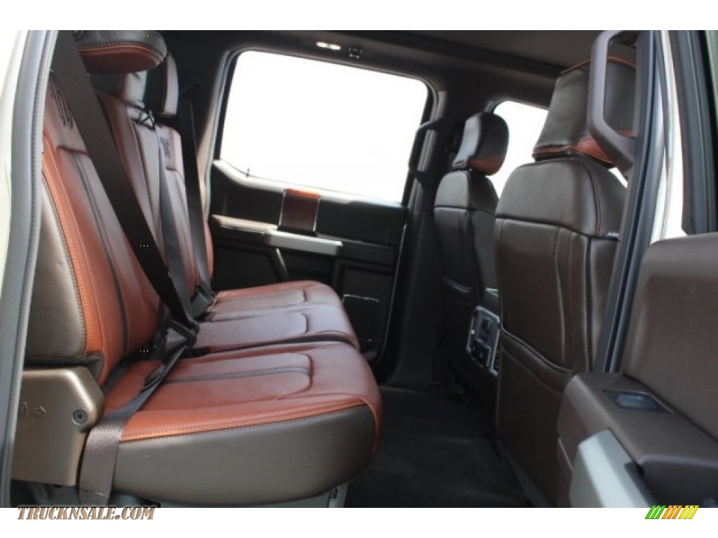 2018 F250 Super Duty King Ranch Crew Cab 4x4 - White Gold / King Ranch Kingsville Java photo #29